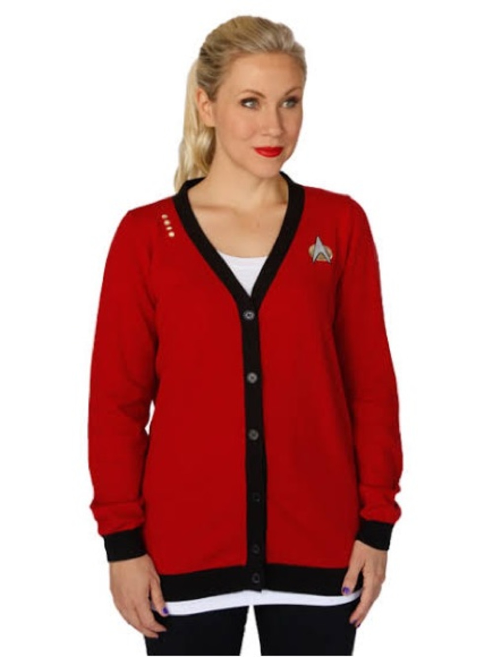 MAJOR MAJOR ISO Trek her universe piccard cardigan